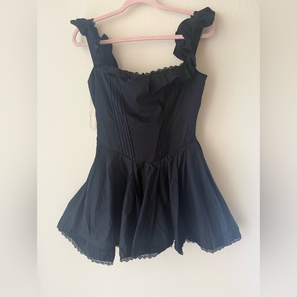 House of CB Jemima Ruffle Cotton Blend Sundress